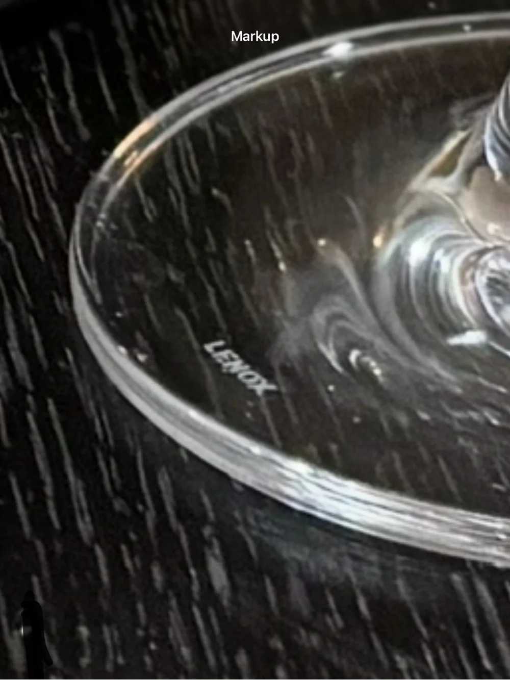 Lenox Clear Large Balloon Wine Glass - Elegant Stemware
